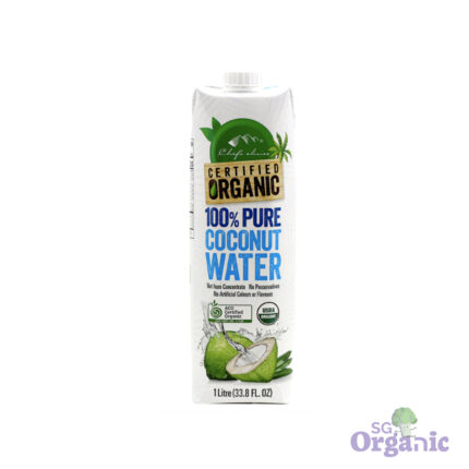 Chef's Choice Organic 100% Pure Coconut Water (1L) Australia
