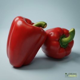 Organic Capsicum – Red (each) Australia