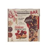 Granovibes Organic Cranberry Oats Granola Bar (6 x 28g)