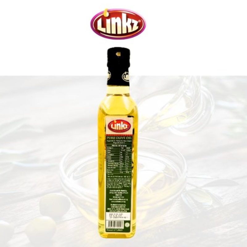 Linkz Pure Olive Oil 500ml - SG Organic