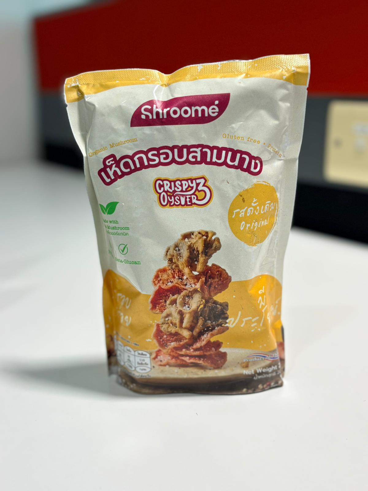 Shroome Crispy Oyster Mushroom Original 20g