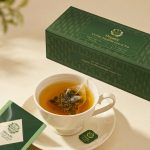 TGA - Organic Ceylon Jasmine Green Tea Bags in Gift Box, 45g