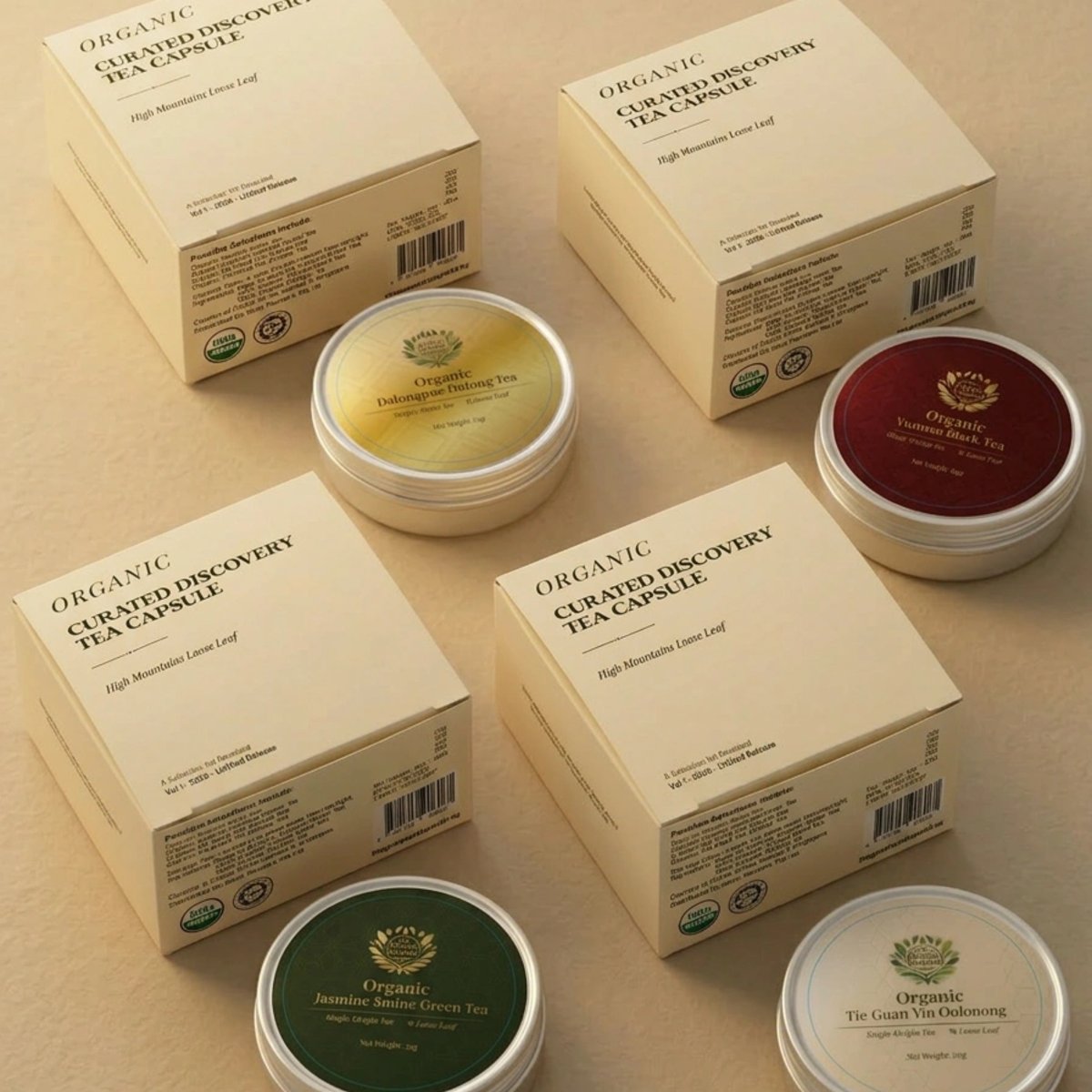 TGA - Curated Discovery Tea Capsule Vol 1 Set, Loose Leaf