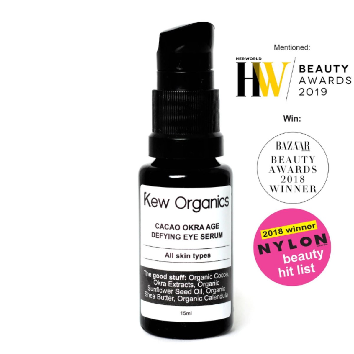Cacao Okra Age Defying Eye Serum