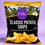 DK’s Australian Classic Potato Chips with Sea Salt - 90g