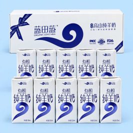 Lantian Lan Premium High-Mountain Organic Goat Milk 200ML x 10 Packets per Box
