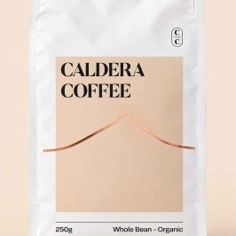 Caldera Coffee – Organic Whole Bean Coffee (250g) Australia