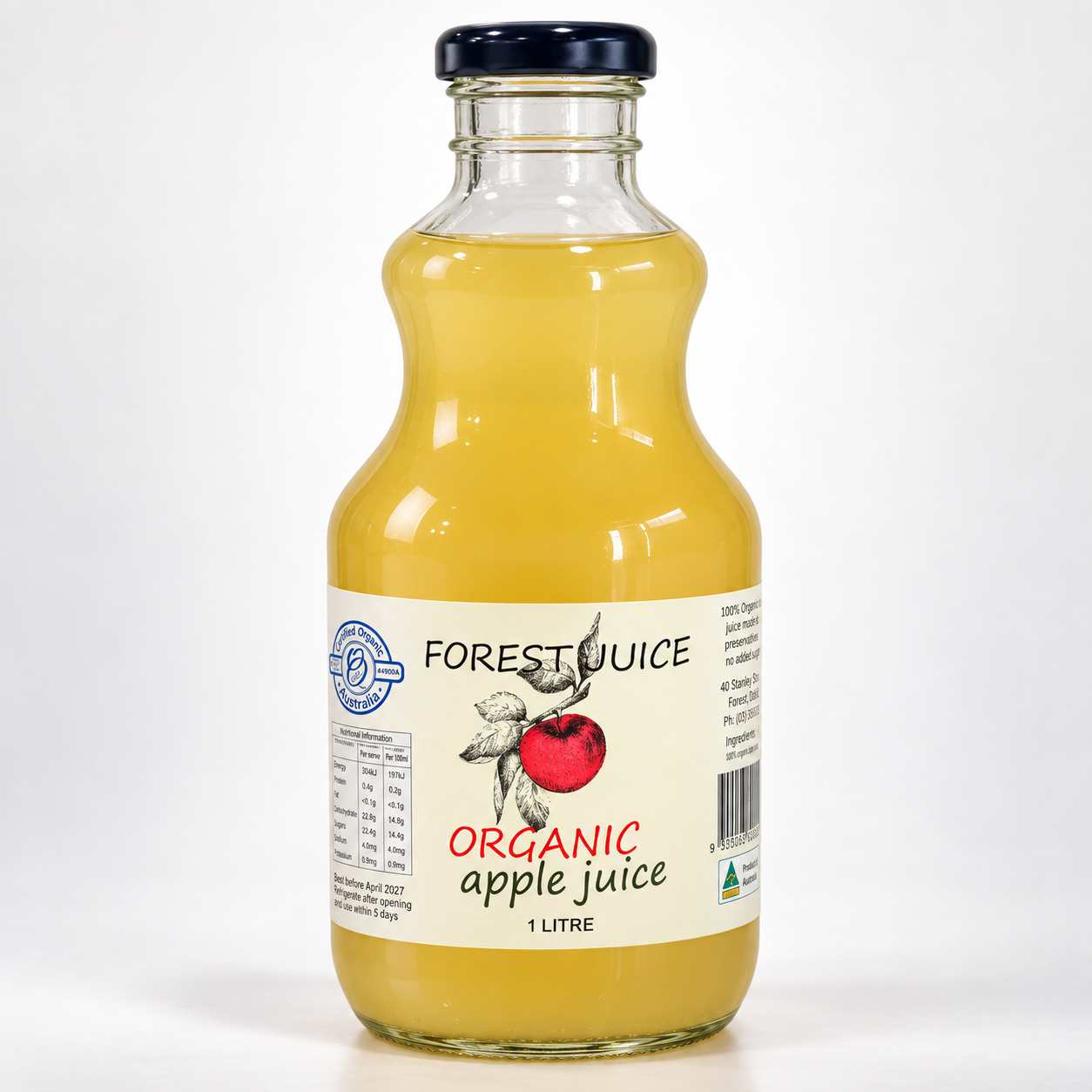 Forest Juice Organic Apple Juice Australia– 1L