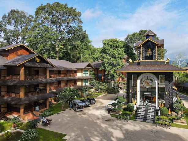 Nature resort buildings