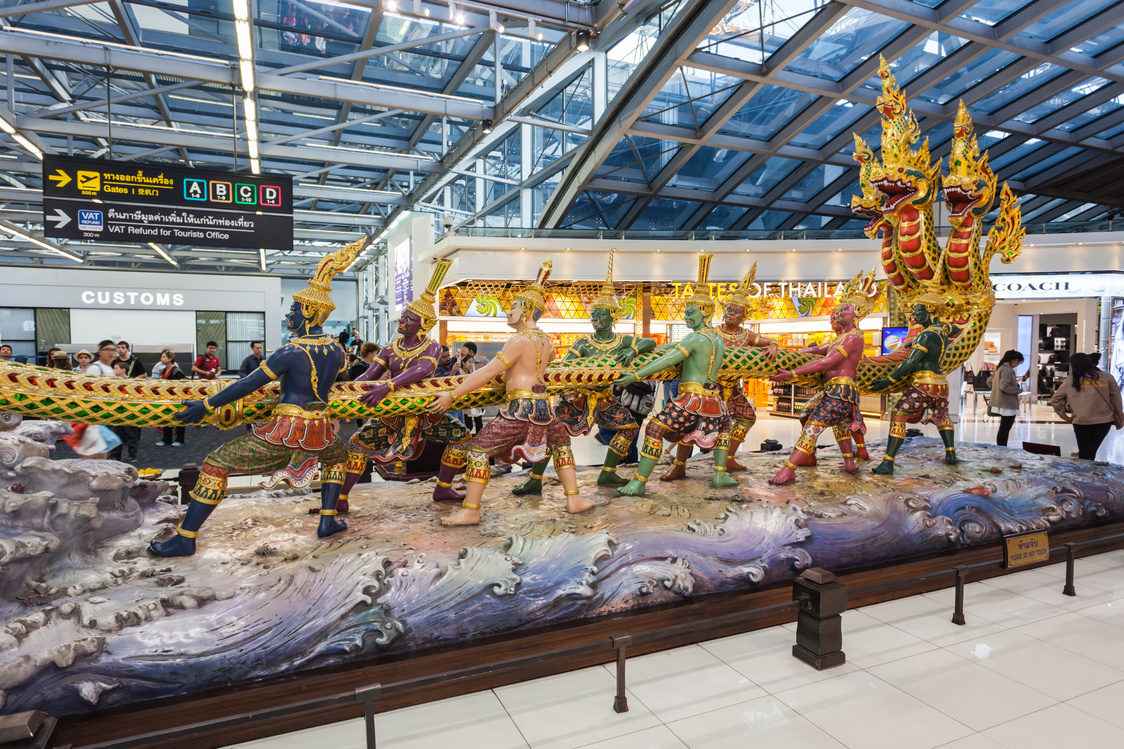 Food and shopping market inside ICONSIAM
