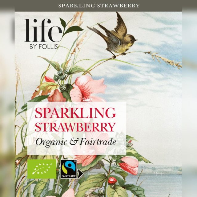 Sparkling Strawberry Tea 20 Bags | Life by Follis Organic Black Tea