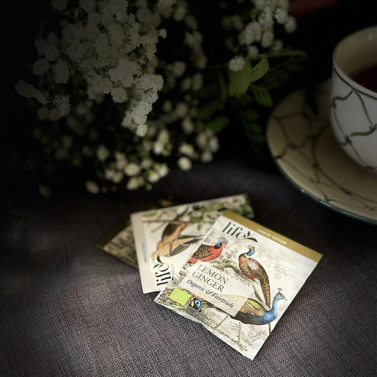 Lemon Ginger Tea 20 Bags | Life by Follis Organic Herbal Tea